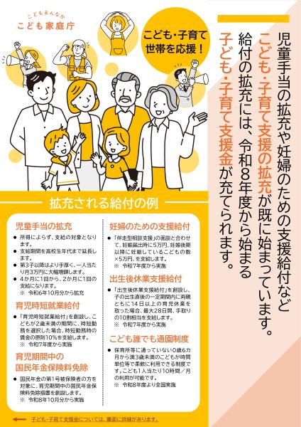 【リーフレット】子ども・子育て支援金の保険料0-1